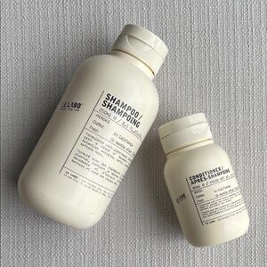 Le Labo hinoki Shampoo 250ml and basil Conditioner 85ml set